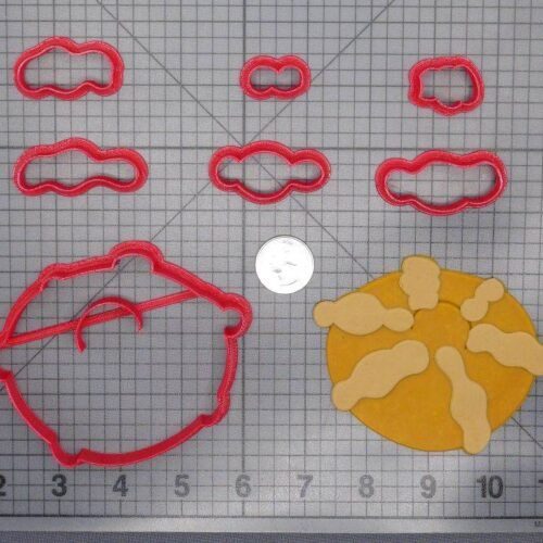 Day of the Dead - Pan de Muertos 266-F059 Cookie Cutter Set