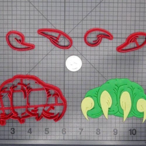 Dinosaur Claw 266-E390 Cookie Cutter Set