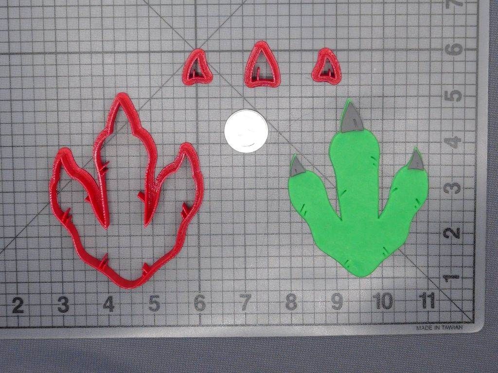 Dinosaur Claws 266-E741 Cookie Cutter Set