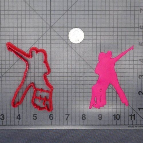 Disco Dancing Couple 266-E308 Cookie Cutter
