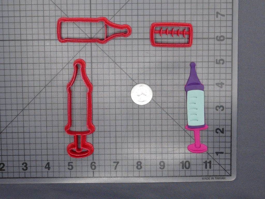 Doc McStuffins - Syringe 266-E881 Cookie Cutter Set