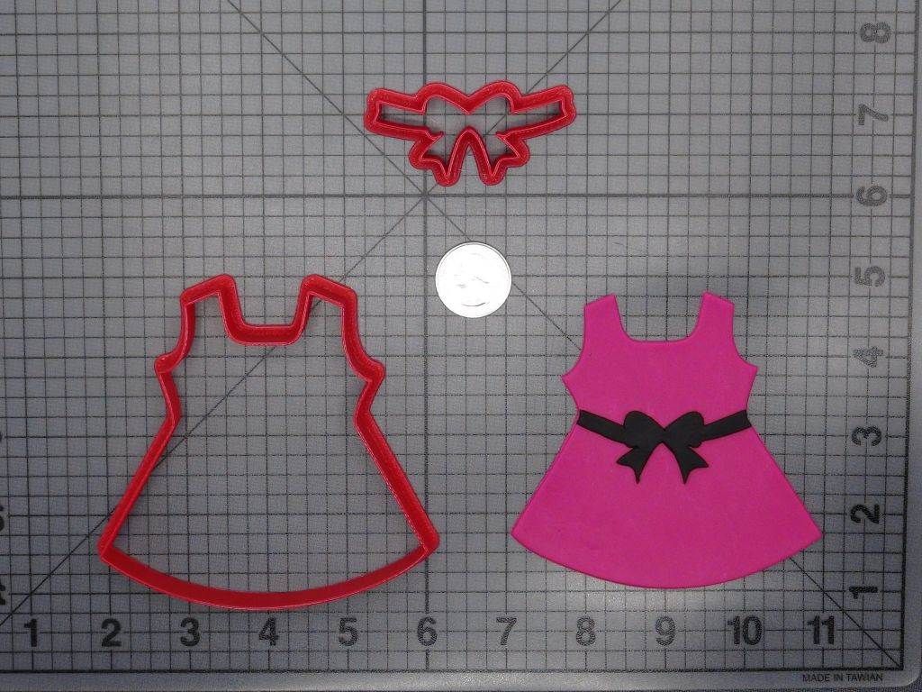 Dress 266-E318 Cookie Cutter Set