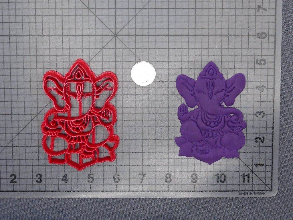 Ganesha Hindu God Body 266-E509 Cookie Cutter