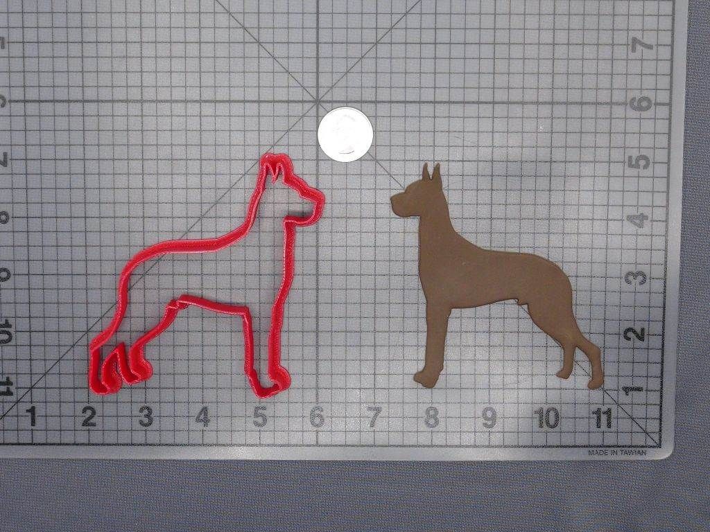 Great Dane Dog 266-E650 Cookie Cutter Silhouette