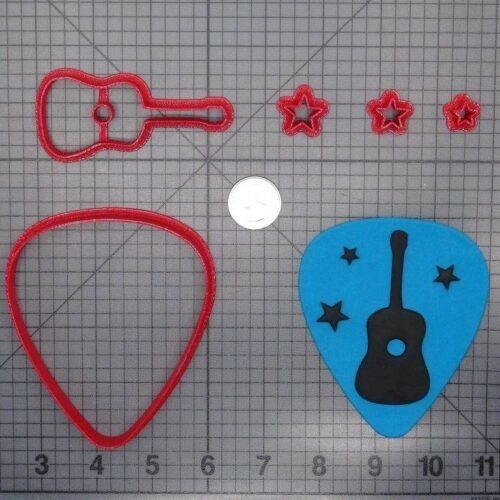 Guitar Pick 266-E492 Cookie Cutter Set