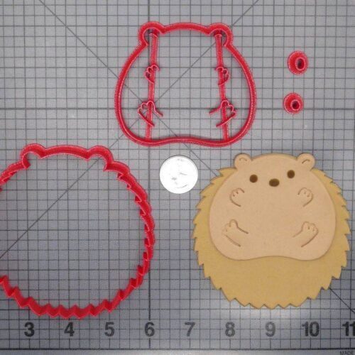 Hedgehog 266-E858 Cookie Cutter Set