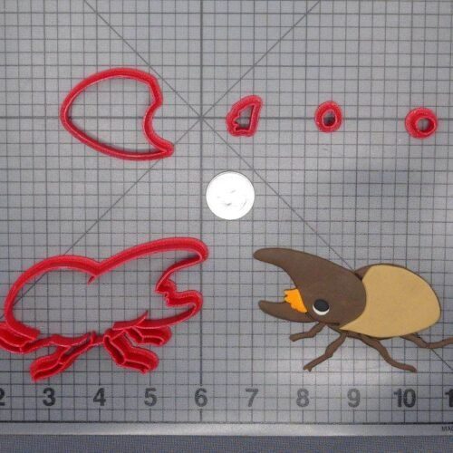 Hercules Stag Beetle 266-E636 Cookie Cutter Set