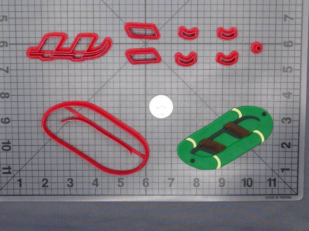 Inflatable Boat 266-E557 Cookie Cutter Set