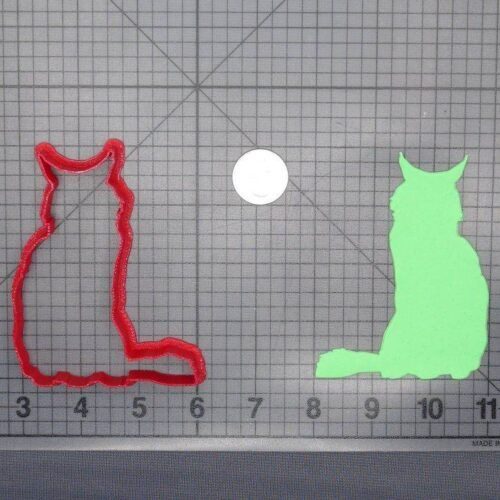 Maine Coon Cat 266-E609 Cookie Cutter Silhouette
