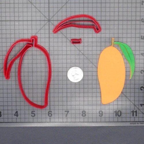 Mango Fruit 266-E839 Cookie Cutter Set