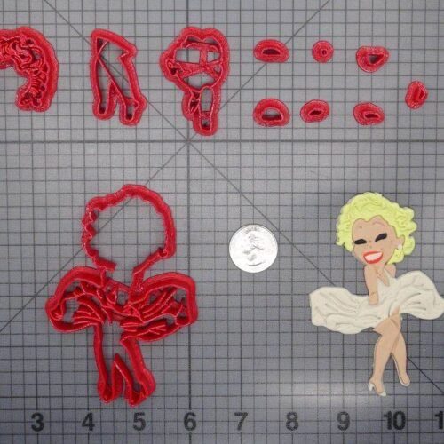 Marilyn Monroe Body 266-E892 Cookie Cutter Set