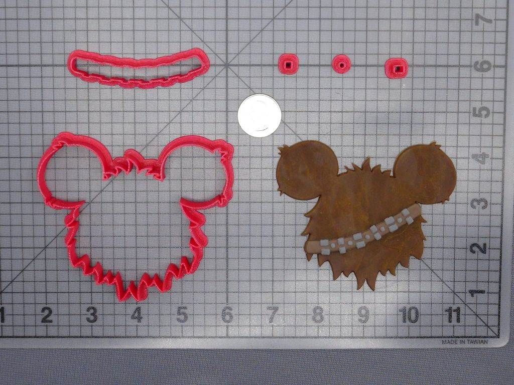 Mickey Mouse - Chewbacca 266-E707 Cookie Cutter Set