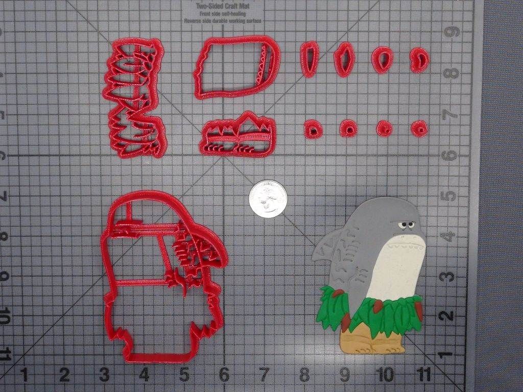 Moana - Maui Shark 266-D969 Cookie Cutter Set
