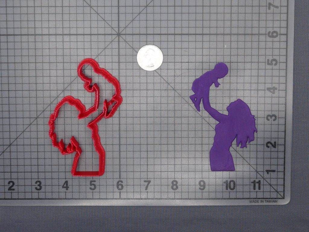 Mother and Baby 266-G455 Cookie Cutter Set