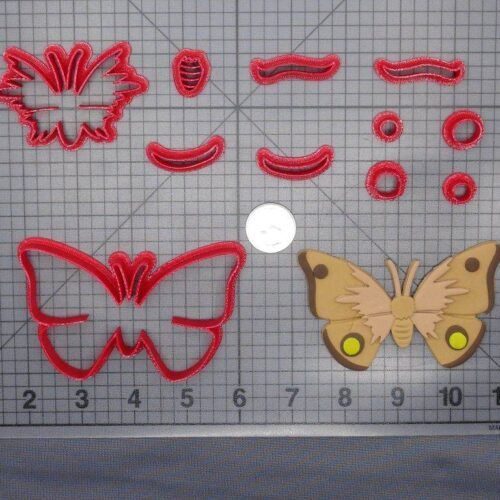 Moth 266-E553 Cookie Cutter Set