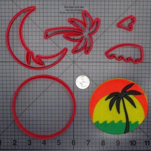 Ocean Sunset 266-E381 Cookie Cutter Set