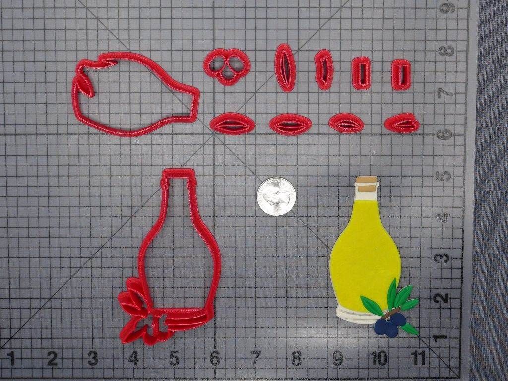 Olive Oil 266-E460 Cookie Cutter Set