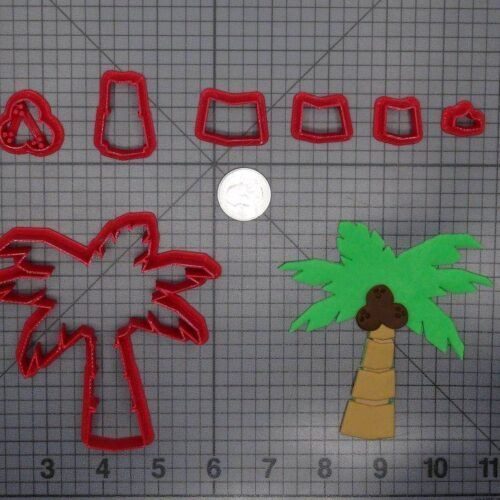 Palm Tree 266-E156 Cookie Cutter Set