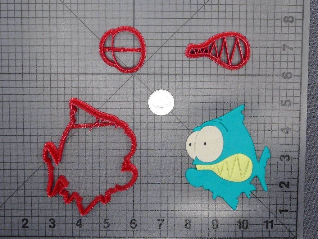 Piranha Fish 266-E397 Cookie Cutter Set