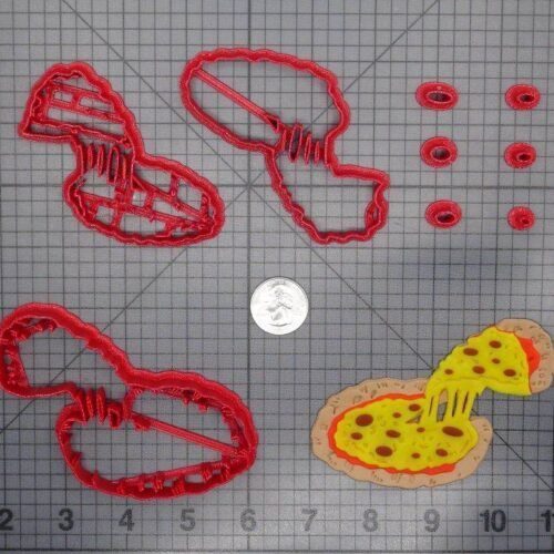 Pizza 266-E420 Cookie Cutter Set