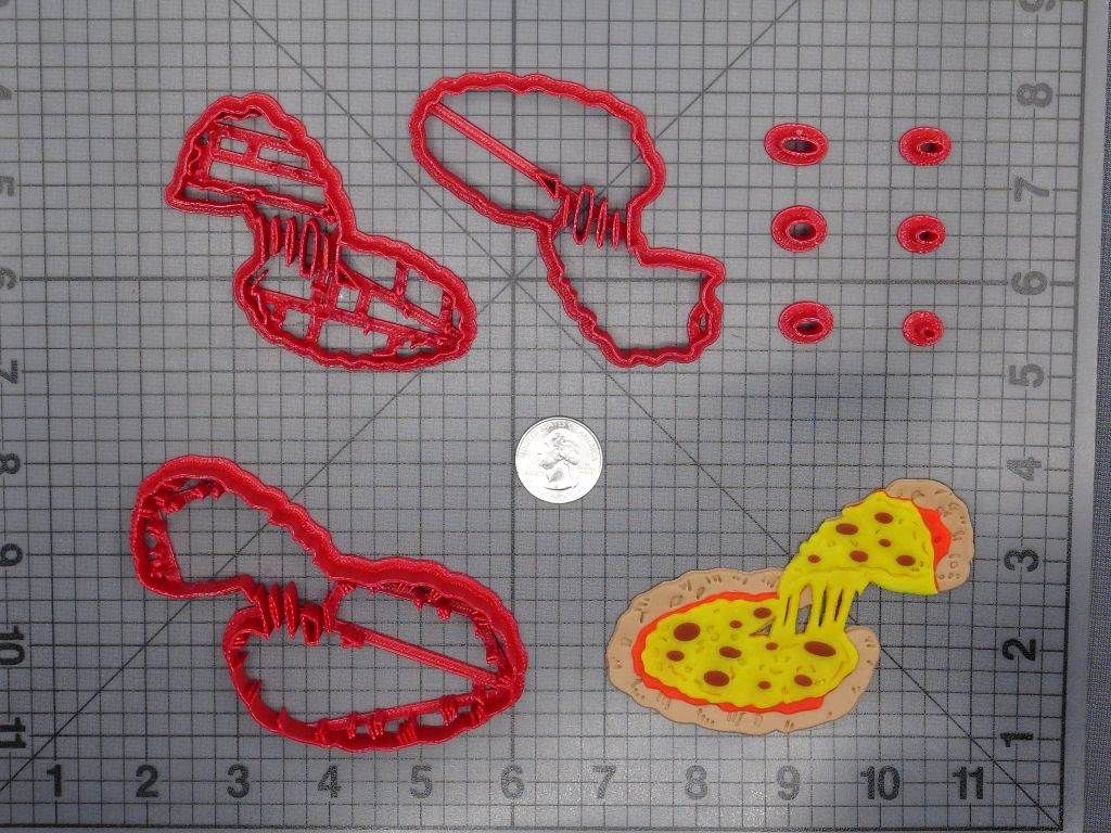 Pizza 266-E420 Cookie Cutter Set
