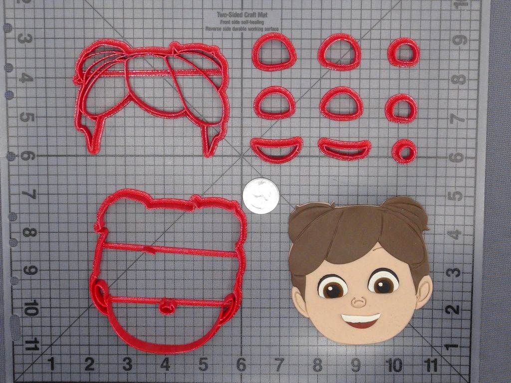 Remy and Boo - Remy Head 266-E703 Cookie Cutter Set