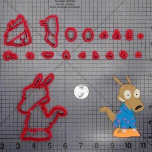 Rockos Modern Life - Rocko Body 266-E247 Cookie Cutter Set