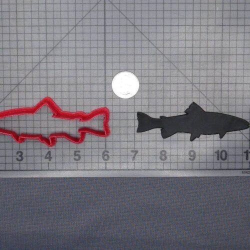 Salmon Fish 266-E432 Cookie Cutter Silhouette