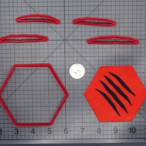 Scratch Marks 266-E399 Cookie Cutter Set