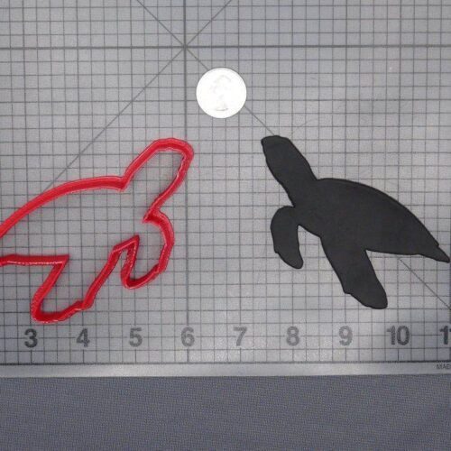Sea Turtle 266-E719 Cookie Cutter Silhouette