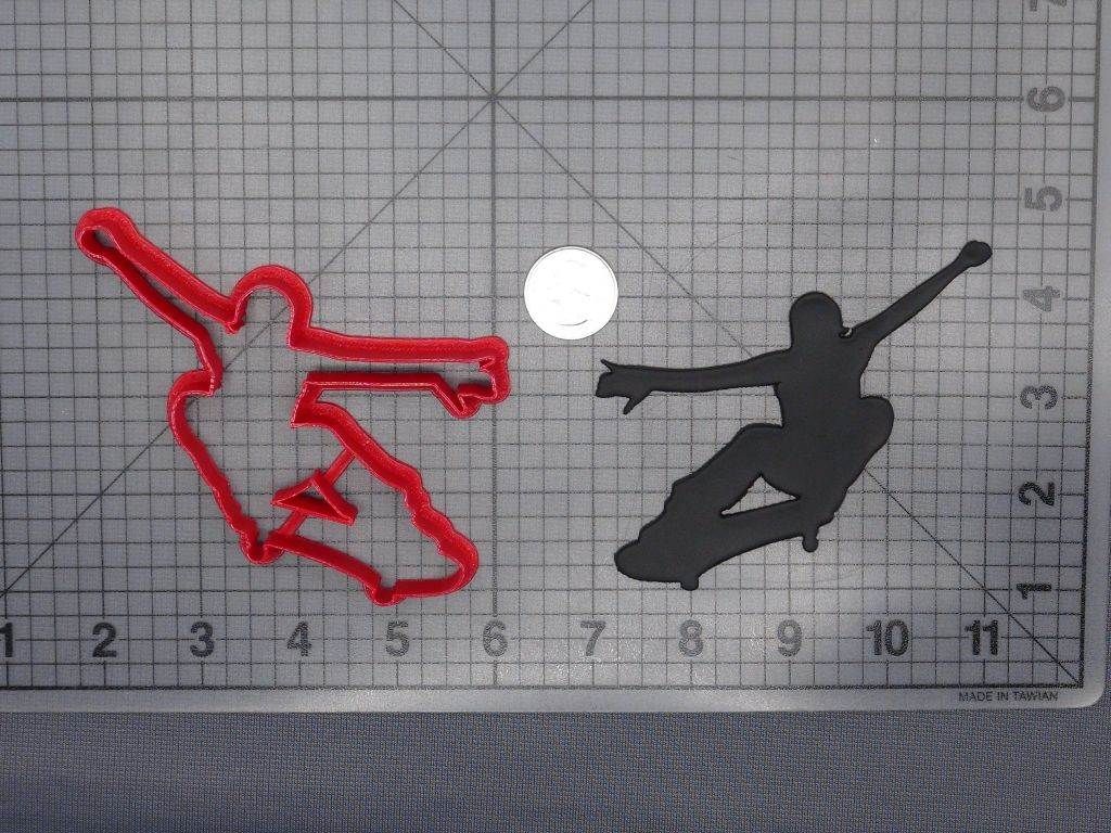 Skateboarder 266-E466 Cookie Cutter