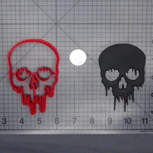 Skull Melting 266-E431 Cookie Cutter