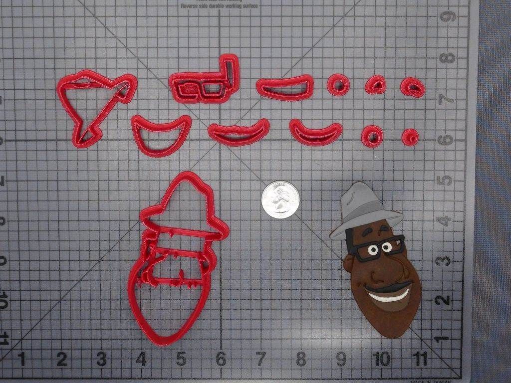 Soul - Joe Head 266-E812 Cookie Cutter Set