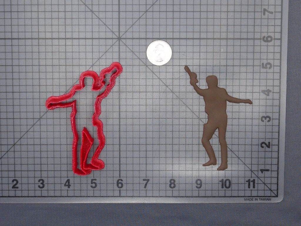 Star Wars - Han Solo Body 266-E716 Cookie Cutter Silhouette