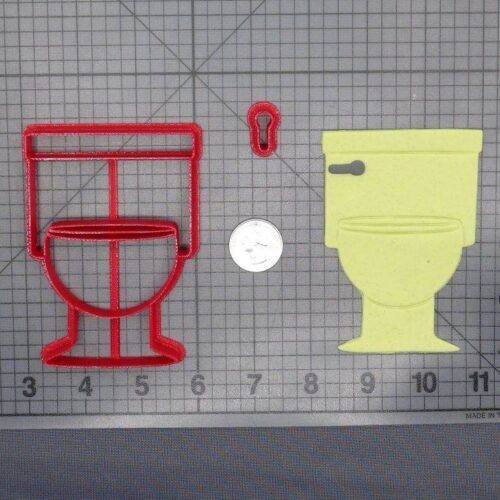 Toilet 266-E477 Cookie Cutter Set