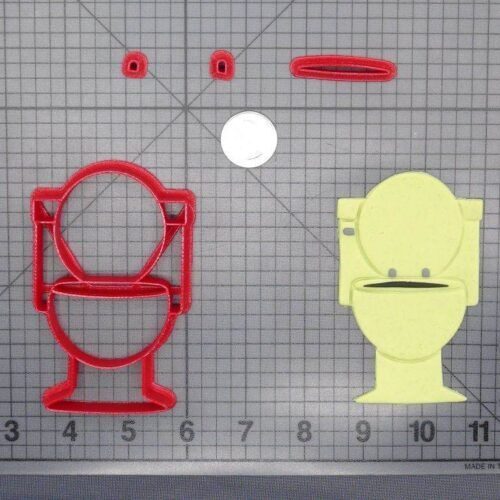 Toilet Open 266-E535 Cookie Cutter Set
