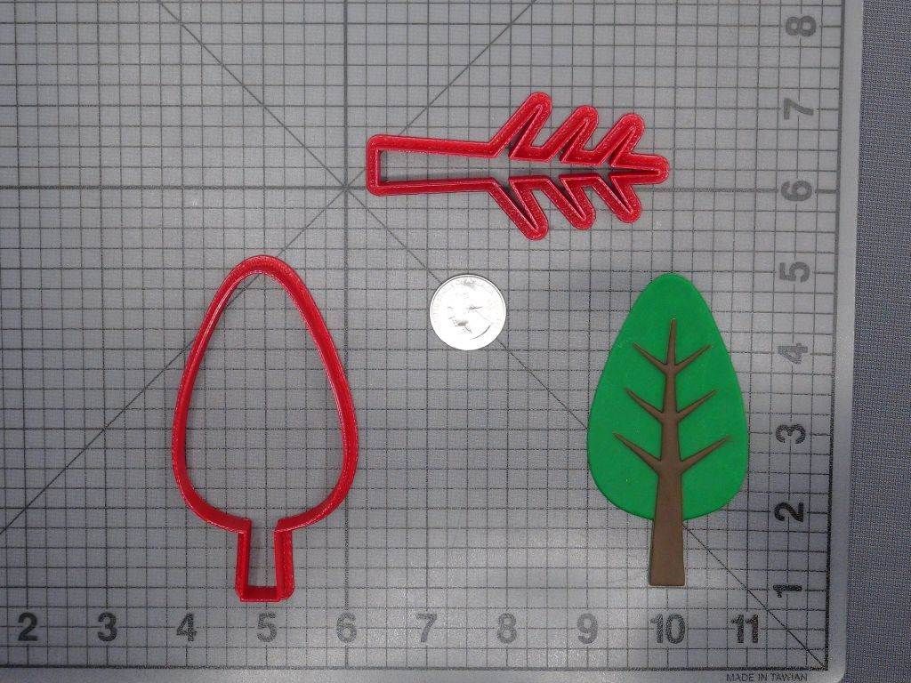 Tree 266-E417 Cookie Cutter Set