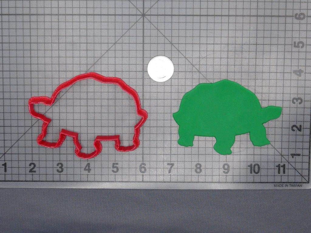 Turtle 266-E537 Cookie Cutter Silhouette