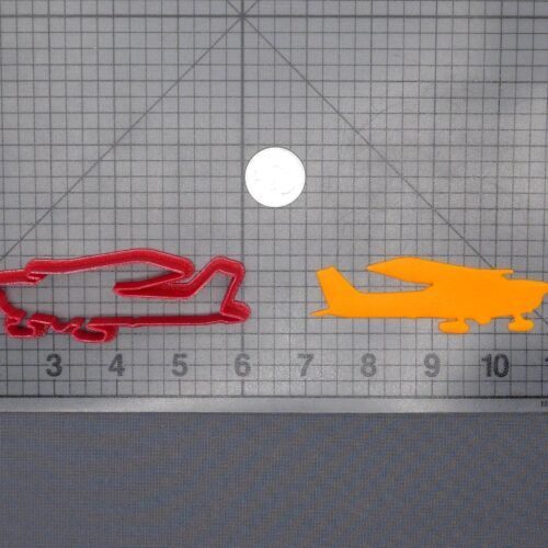 Airplane 266-F284 Cookie Cutter Silhouette