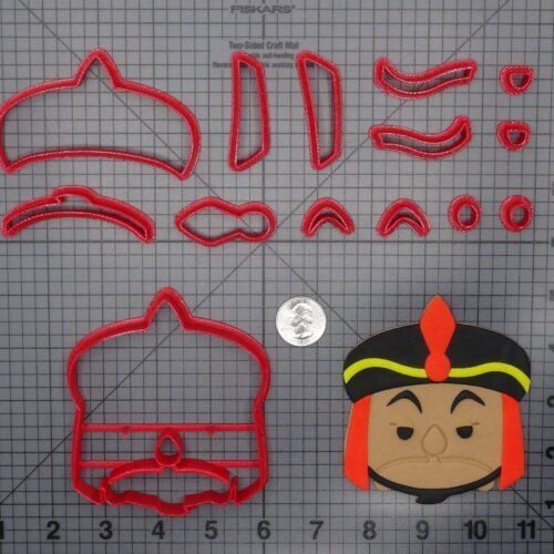 Aladdin - Jafar Kawaii Body 266-F253 Cookie Cutter Set