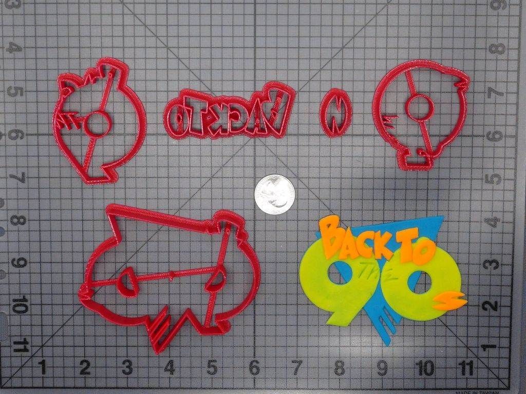 Back to the 90s 266-F197 Cookie Cutter Set