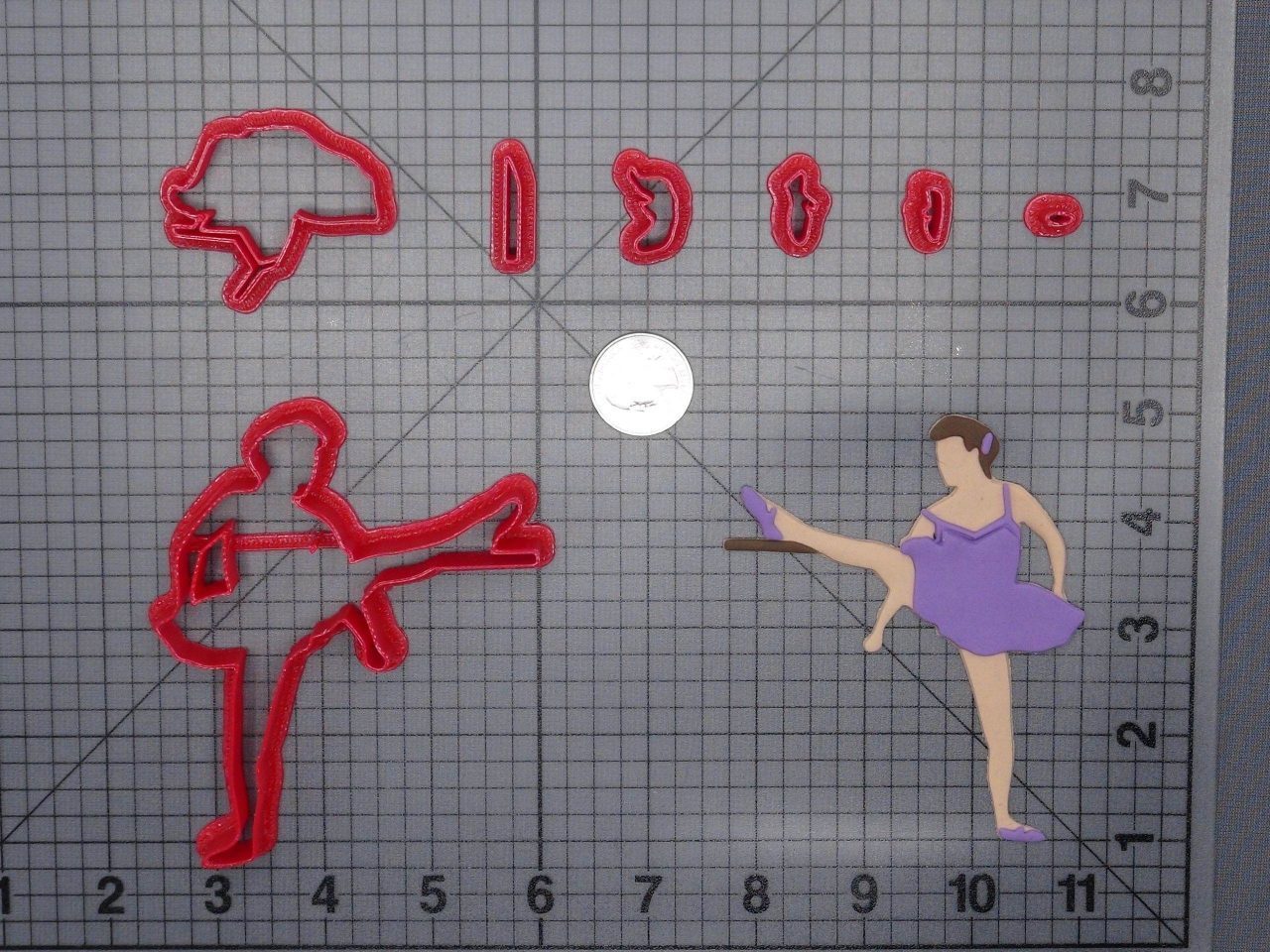 Ballerina 266-F297 Cookie Cutter Set