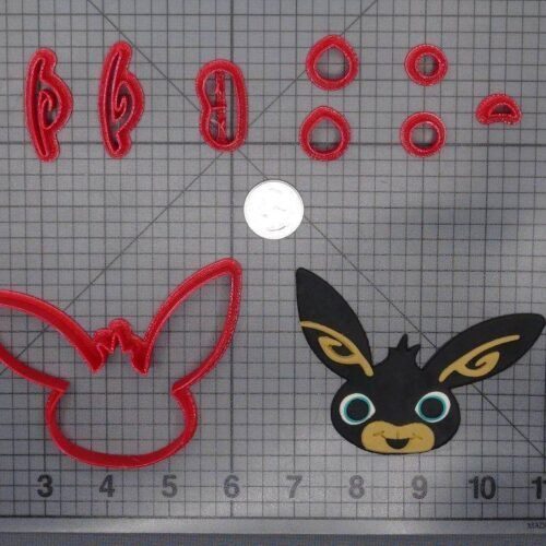 Bing Bunny Head 266-F462 Cookie Cutter Set