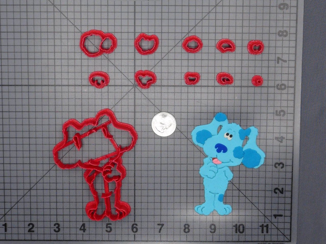 Blues Clues - Blue Body 266-F221 Cookie Cutter Set