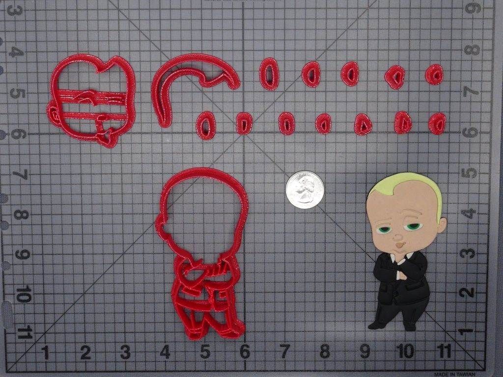 Boss Baby Body 266-F392 Cookie Cutter Set
