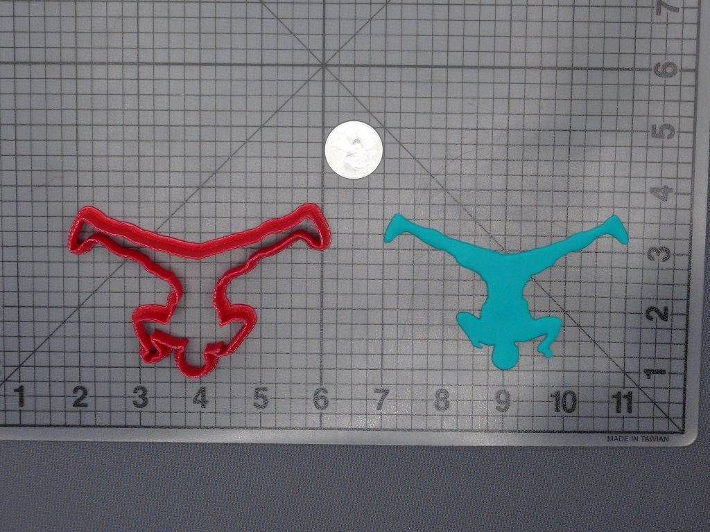 Break Dancer 266-F455 Cookie Cutter Silhouette