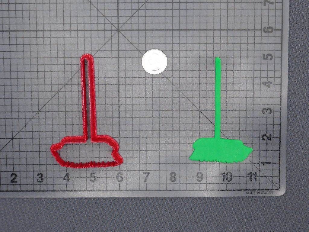 Broom 266-F314 Cookie Cutter Silhouette