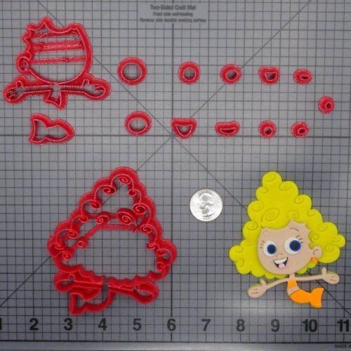 Bubble Guppies - Deema Body 266-F327 Cookie Cutter Set