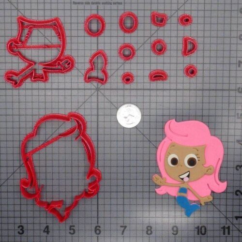 Bubble Guppies - Molly Body 266-F324 Cookie Cutter Set