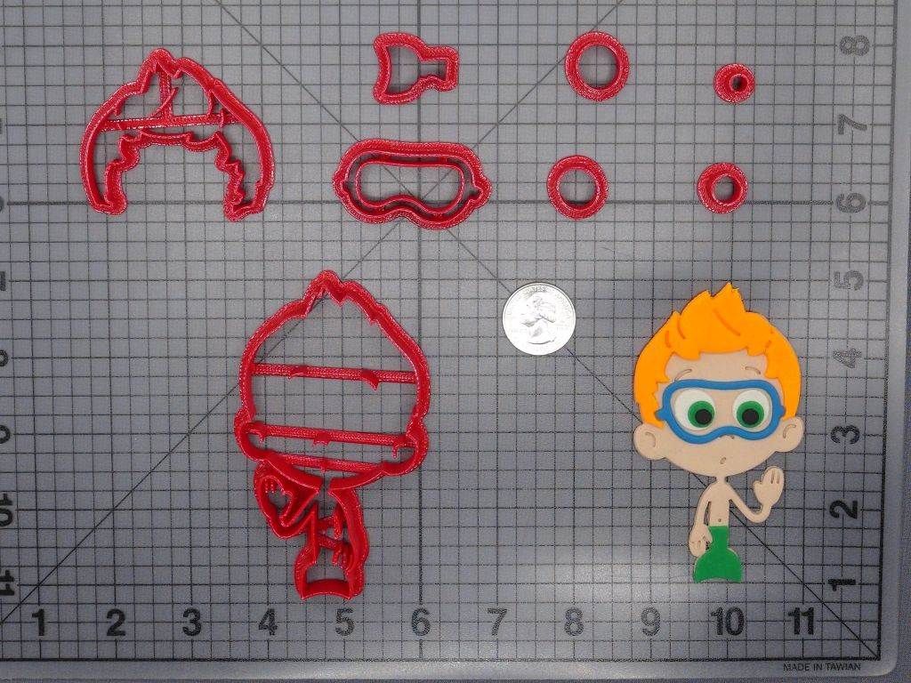 Bubble Guppies - Nonny Body 266-F325 Cookie Cutter Set